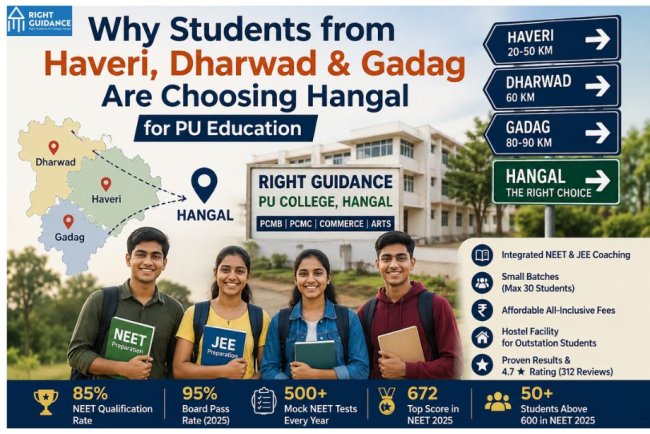 Why Students from Haveri, Dharwad & Gadag Are Choosing Hangal for PU Education